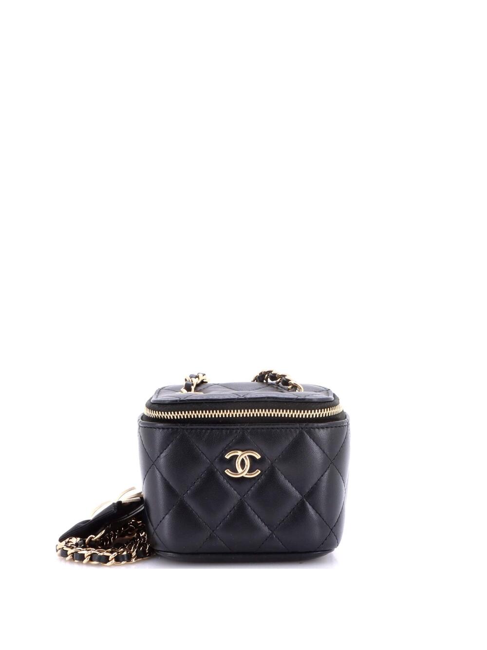 Chanel Camellia Bow Vanity Case With #277196C29B